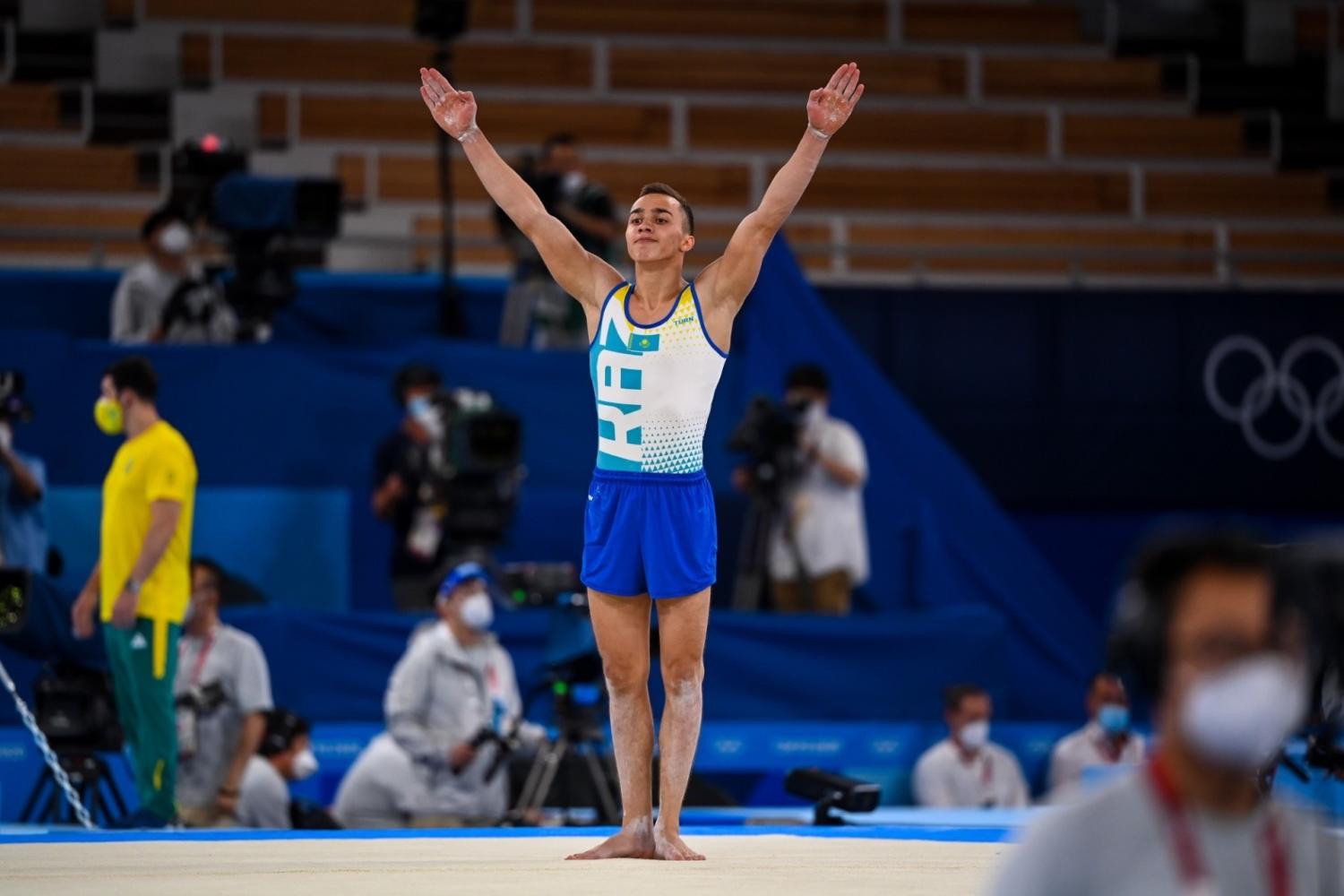 Казахстанец стал лучшим на этапе Кубка мира по спортивной гимнастике